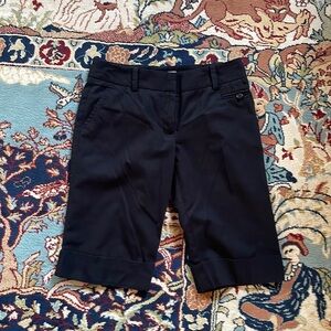 Black culottes, vintage Trina Turk